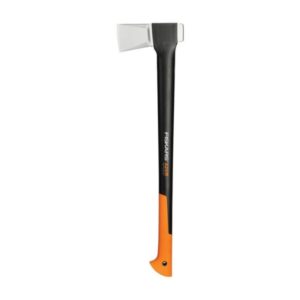 Fiskars X25 XL halkaisukirves yli 30 cm pölleille, 3D-kuvioitu kahva ja PTFE-terä