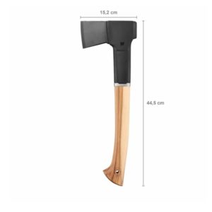 Fiskars Norden N10 rakentajan kirves hikkoripuulla