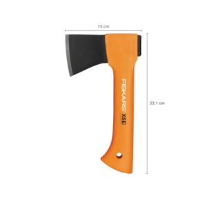 Fiskars X5 retkikirves (XXS), FiberComp-varsi, PTFE-pinnoite, 231 mm, 560 g