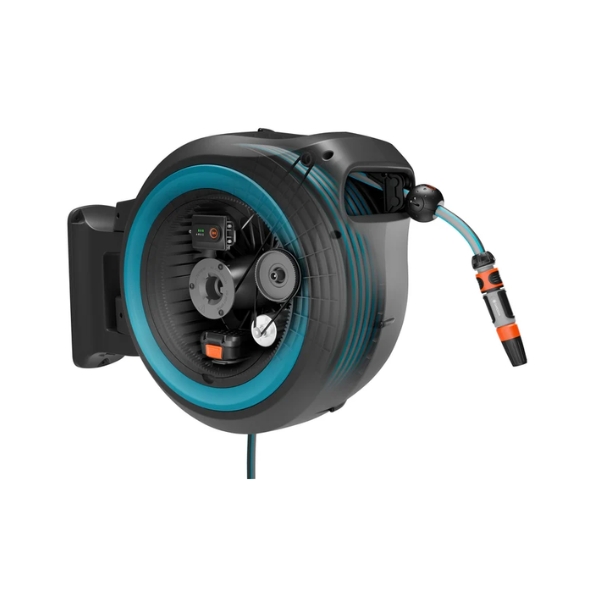 Gardena Seinäletkukela PowerRoll XXL 40m sis. akun