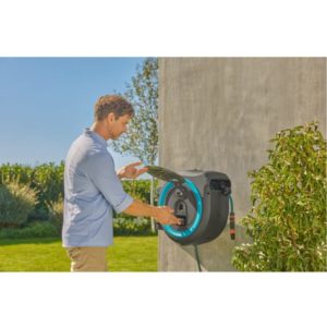 Gardena Seinäletkukela PowerRoll XXL 40m sis. akun