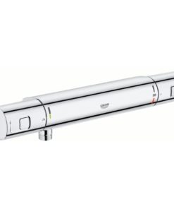 Grohe Precision Start -suihkutermostaatti – turvallinen ja mukava suihkuratkaisu tasaisella vedenlämpötilalla. EAN 4005176323522.