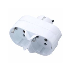 Haaroituskosketin OPAL 2-osainen maadoitettu Schuko