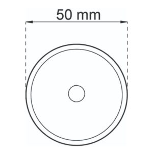 Habo Peitekilpi Torino valkoinen sinkki/samakki