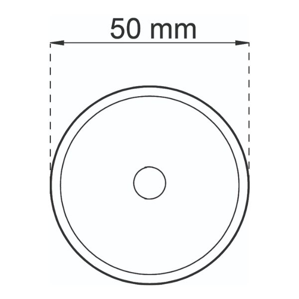 Habo Peitekilpi Torino valkoinen sinkki/samakki