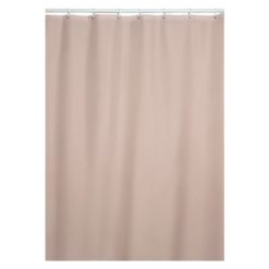 Habo Suihkuverho Camelia 180x200 hiekka – yksivärinen ja neutraali suihkuverho, joka suojaa vesiroiskeilta. Valmistettu 100 % polyesteristä, sisältää verhorenkaat.
