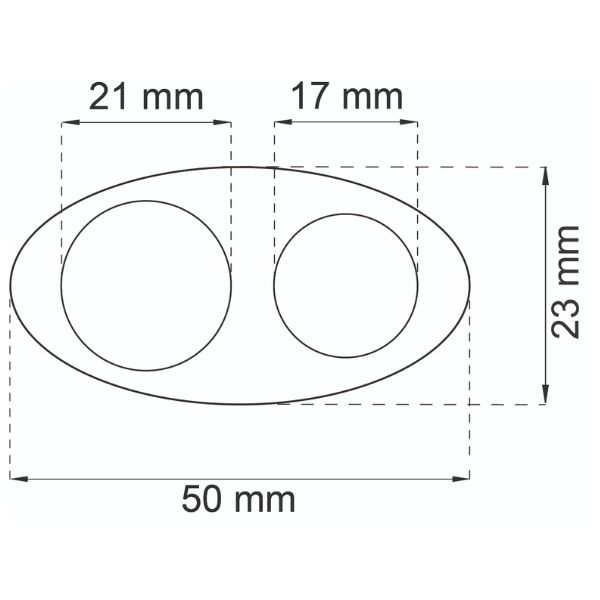 abo Kombo ovenpysäytin, läpinäkyvä, 2 kpl