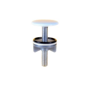 Kromattu hanareiän tulppa 50 × 70 mm – siisti peite tyhjään hanareikään. EAN 6415865808007, LVI 6580800.