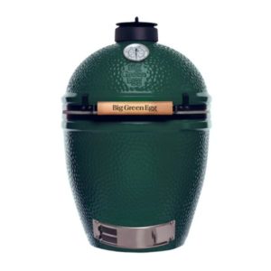 Big Green Egg Large on ikoninen, keraaminen hiiligrilli, joka tarjoaa vertaansa vailla olevan makuelämyksen ja monipuoliset mahdollisuudet ruoanlaittoon ulkona. Suosituin Big Green Egg -malli sopii jopa kahdeksan hengen aterioiden valmistukseen.
