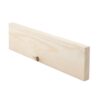 Sileäksi höylätty puuvalmis mäntyinen peitelista 15x70x3300 mm