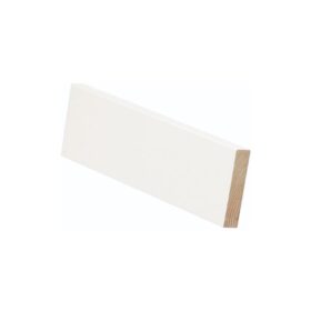 Höylätty valkoinen peite- ja smyygilista 15x70x3300 mm