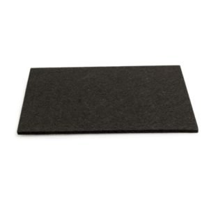 Huopatassu -arkki 100x125mm musta, Habo 116 (1)