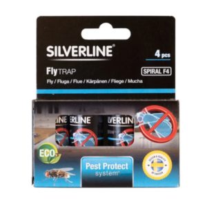 Silverline hyönteissieppari, spiraalimallinen liimapyydys, 4 kpl