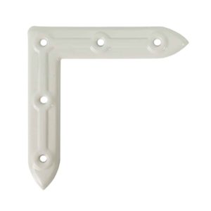 Ikkunakulma Pisla 700 95x95x20 mm valkoinen