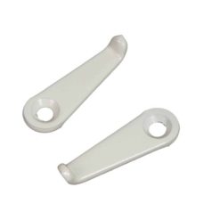 Ikkunansalpa 23, pintakiinnitteinen ja yksipuolinen sisäikkunoihin. Materiaali terästä, valkoinen maalipinta, koko 12 x 40 mm. Pakkauksessa 4 kpl salpoja ja kiinnitysruuvit. Tuotekoodi 10401880, EAN 6414671041400.