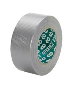 Ilmastointiteippi 50 mm x 50 m hopea kangasteippi