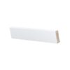 Valkoinen maalattu mäntyinen jalkalista 12x42 mm listavalkoinen