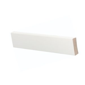 Jalkalista 12x42x3000 puhdas valkoinen