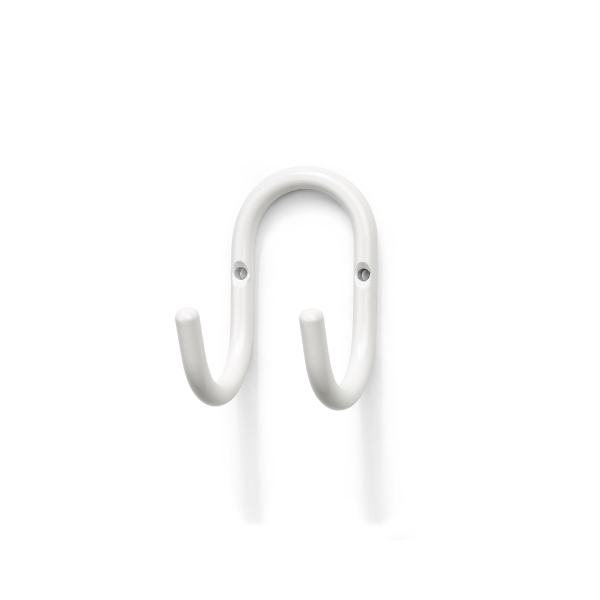 Kaksoiskoukku Saturn valkoinen Habo