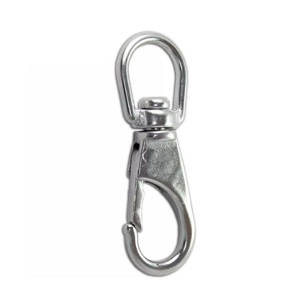 Karbiinihaka leikarilla 9,5x85mm AISI316, Arctic Marine