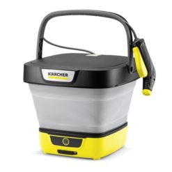 Kärcher OC 3 Foldable Mobile Cleaner – kompakti ja kevyt matalapainepesuri taitettavalla 8 litran vesisäiliöllä. Sopii polkupyörille, lemmikeille ja puutarhatyökaluille.