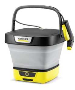 Kärcher OC 3 Foldable Mobile Cleaner – kompakti ja kevyt matalapainepesuri taitettavalla 8 litran vesisäiliöllä. Sopii polkupyörille, lemmikeille ja puutarhatyökaluille.