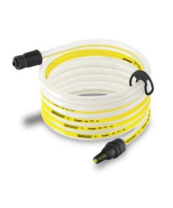 Kärcher SH 5 imuletku on 5 metriä pitkä letku, joka mahdollistaa veden imemisen ulkoisista lähteistä, kuten vesisäiliöistä, tynnyreistä tai lammikoista.