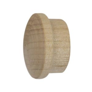 Karmitulppa 345 tervalepästä, Ø 13 mm reikään. Luonnollinen ratkaisu karmiruuvien peittämiseen, esimerkiksi saunanoven karmissa. Pakkauksessa 20 kpl. Tuotekoodi 20609520, EAN 6414675071045.