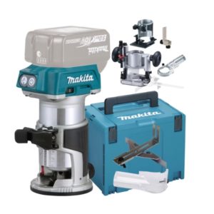 Makita Käsijyrsin DRT50ZJX5 18v, runko