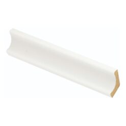 Valkoinen kattolista 14 x 40 mm 45 asteen kulmalla