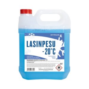 Lasinpesuneste –20 °C, 4 L kanisteri käyttövalmis