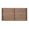 Kestopuu Aitaelementti Tammiston Puu Saari 160x80cm, Ruskea