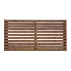 Kestopuu Aitaelementti Tammiston Puu Saari 160x80cm, Ruskea