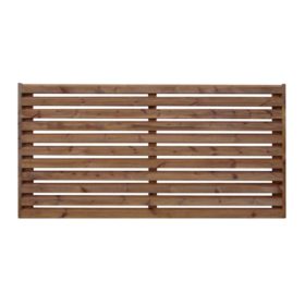 Kestopuu Aitaelementti Tammiston Puu Saari 160x80cm, Ruskea