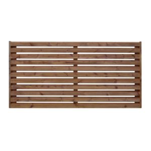 Kestopuu Aitaelementti Tammiston Puu Saari 160x80cm, Ruskea