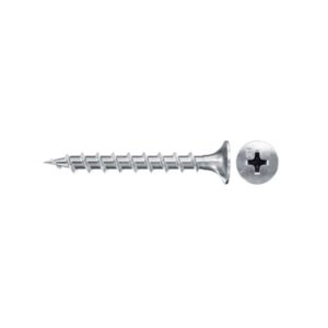 Fischer kipsiruuvi harvakierteinen 3,5 x 45 mm, 500 kpl puupalkkeihin