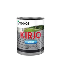 Kirjo Aqua peltikattomaali valkoinen PM1 0,9L