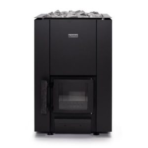 Narvi Kaamos 16 – suomalaista käsityötä, laadukkaista materiaaleista valmistettu puulämmitteinen kiuas, jossa valurautainen lasiluukku ja pehmeät, tasaiset löylyt. 4304083