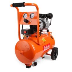 Robota K24S 24 L kompressori – hiljainen (62 dB) ja siirrettävä paineilmakompressori monipuoliseen käyttöön. EAN 6438212141329.