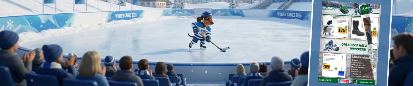 Kuukauden tarjoukset PK-Puu digilehdestä tai tarjouslehdestä