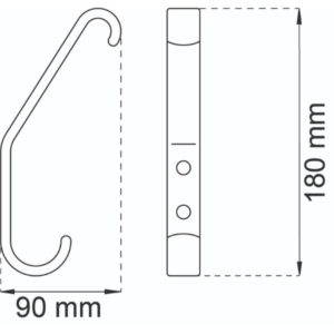 Koulukoukku 1020 Kromi