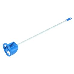 Kubala maalivispilä 80 mm muovipäällä, sinkitty 8×500 mm varsi