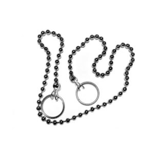 Kuulaketju 35 mm renkain – ketju allastulpan ja muiden pienvarusteiden kiinnitykseen. EAN 6415865823260, LVI 6582326.