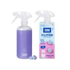 Kylppärinpuhdistusaine, starttipakkaus – pullo + 2 tablettia