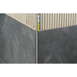 Laattalista 10x2500 l-malli Dark Granite