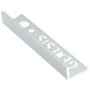 Laattalista 10x2500 l-malli Satin Nickel