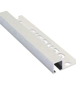 TDP100.94 Laattalista 10x2500 neliö harjattu hopea