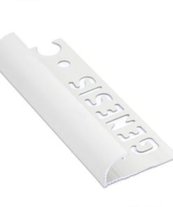 EAQ100.01 Laattalista 10x2500 pyöreä valkoinen