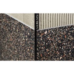 Laattalista 12x2500 l-malli Matta Musta