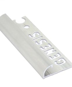 EAQ080.91 Laattalista 8x2500 pyöreä kiiltävä hopea